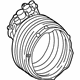 Mercedes-Benz 133-090-04-37 Intake Duct Mercedes-Benz 133-090-04-37 Intake Duct