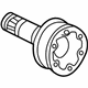 Mercedes-Benz 124-350-57-45 Stub Shaft Mercedes-Benz 124-350-57-45 Stub Shaft