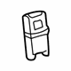 Mercedes-Benz 140-760-02-41-1A28 Lock Knob Mercedes-Benz 140-760-02-41-1A28 Lock Knob