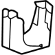 Mercedes-Benz 197-323-00-40 Stabilizer Bar Mount Bracket Mercedes-Benz 197-323-00-40 Stabilizer Bar Mount Bracket