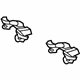 Mercedes-Benz 204-885-21-14 Energy Absorber Bracket Mercedes-Benz 204-885-21-14 Energy Absorber Bracket