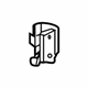 Mercedes-Benz 011-988-64-78 Windshield Pillar Trim Clip Mercedes-Benz 011-988-64-78 Windshield Pillar Trim Clip