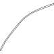 Mercedes-Benz 167-725-05-01 TRIM BAR Mercedes-Benz 167-725-05-01 TRIM BAR