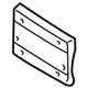 Mercedes-Benz 163-885-03-81 License Bracket Mercedes-Benz 163-885-03-81 License Bracket