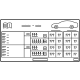 Mercedes-Benz 243-584-09-03 Tire Info Label Mercedes-Benz 243-584-09-03 Tire Info Label
