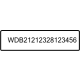 Mercedes-Benz 247-584-12-00 Label Mercedes-Benz 247-584-12-00 Label