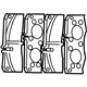 Mercedes-Benz 900-420-02-00 Brake Pads Mercedes-Benz 900-420-02-00 Brake Pads
