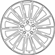 Mercedes-Benz 257-401-20-00-7X21 Wheel Mercedes-Benz 257-401-20-00-7X21 Wheel