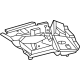 Mercedes-Benz 236-630-49-00 MOUNTING CONSOLE Mercedes-Benz 236-630-49-00 MOUNTING CONSOLE