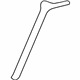Mercedes-Benz 463-698-01-30 Pillar Molding Mercedes-Benz 463-698-01-30 Pillar Molding