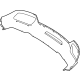 Mercedes-Benz 190-885-06-02 Lower Cover Mercedes-Benz 190-885-06-02 Lower Cover