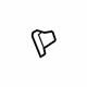 Mercedes-Benz 010-988-77-78 Upper Quarter Trim Retainer Mercedes-Benz 010-988-77-78 Upper Quarter Trim Retainer