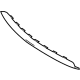Mercedes-Benz 213-885-04-05 Lower Molding Mercedes-Benz 213-885-04-05 Lower Molding