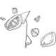 Mercedes-Benz 214-810-33-00 MIRROR BODY Mercedes-Benz 214-810-33-00 MIRROR BODY