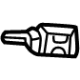 Mercedes-Benz 000-905-24-11 Refrigerant Temperature Sensor Mercedes-Benz 000-905-24-11 Refrigerant Temperature Sensor