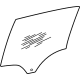 Mercedes-Benz 167-730-07-00 Moveable Glass Mercedes-Benz 167-730-07-00 Moveable Glass