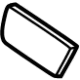 Mercedes-Benz 232-910-45-02 TRIM MOLDING Mercedes-Benz 232-910-45-02 TRIM MOLDING