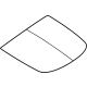 Mercedes-Benz 290-740-11-00 Lift Gate Glass Mercedes-Benz 290-740-11-00 Lift Gate Glass