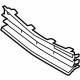 Mercedes-Benz 223-885-56-03 Center Grille Mercedes-Benz 223-885-56-03 Center Grille