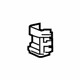 Mercedes-Benz 000-991-28-00 Kick Panel Trim Clip Mercedes-Benz 000-991-28-00 Kick Panel Trim Clip