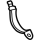Mercedes-Benz 206-501-65-01 Auxiliary Pump Clamp Mercedes-Benz 206-501-65-01 Auxiliary Pump Clamp
