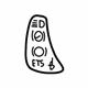 Mercedes-Benz 210-584-53-17 Trim Plate Mercedes-Benz 210-584-53-17 Trim Plate