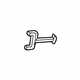 Mercedes-Benz 176-727-01-14-64 BRACKET Mercedes-Benz 176-727-01-14-64 BRACKET