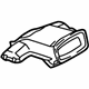Mercedes-Benz 202-830-10-03 Center Duct Mercedes-Benz 202-830-10-03 Center Duct