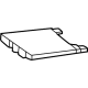 Mercedes-Benz 297-810-52-01-1D01 Cup Holder Mercedes-Benz 297-810-52-01-1D01 Cup Holder