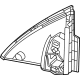 Mercedes-Benz 167-811-11-00 Mirror Assembly Seal Mercedes-Benz 167-811-11-00 Mirror Assembly Seal
