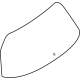 Mercedes-Benz 247-740-14-00 Lift Gate Glass Mercedes-Benz 247-740-14-00 Lift Gate Glass