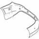 Mercedes-Benz 117-880-03-40-9999 Bumper Cover Mercedes-Benz 117-880-03-40-9999 Bumper Cover