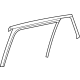 Mercedes-Benz 294-735-07-00 Run Channel Mercedes-Benz 294-735-07-00 Run Channel