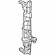 Mercedes-Benz 099-504-17-18-64 Radiator Side Support Mercedes-Benz 099-504-17-18-64 Radiator Side Support