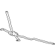 Mercedes-Benz 206-524-57-00 Rear Brace Mercedes-Benz 206-524-57-00 Rear Brace