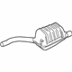 Mercedes-Benz 172-491-19-01 Rear Muffler Mercedes-Benz 172-491-19-01 Rear Muffler