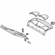 Mercedes-Benz 209-690-13-49-5D34 Package Tray Trim Mercedes-Benz 209-690-13-49-5D34 Package Tray Trim