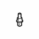 Mercedes-Benz 002-988-49-81 Front Cover Fastener Mercedes-Benz 002-988-49-81 Front Cover Fastener