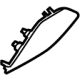 Mercedes-Benz 297-727-47-00-2C41 Speaker Grille Mercedes-Benz 297-727-47-00-2C41 Speaker Grille