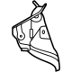 Mercedes-Benz 206-630-89-01 Tail Lamp Pocket Mercedes-Benz 206-630-89-01 Tail Lamp Pocket