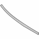 Mercedes-Benz 217-771-01-00 Air Deflector Seal Mercedes-Benz 217-771-01-00 Air Deflector Seal