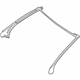 Mercedes-Benz 217-630-45-00 Sealing Frame Mercedes-Benz 217-630-45-00 Sealing Frame