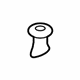 Mercedes-Benz 140-997-32-81 Upper Panel Grommet Mercedes-Benz 140-997-32-81 Upper Panel Grommet