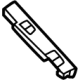 Mercedes-Benz 236-885-03-02 MOUNTING RAIL Mercedes-Benz 236-885-03-02 MOUNTING RAIL