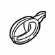 Mercedes-Benz 171-760-03-62-9051 Handle, Inside Mercedes-Benz 171-760-03-62-9051 Handle, Inside