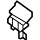 Mercedes-Benz 167-885-94-10 Tow Eye Cap Mercedes-Benz 167-885-94-10 Tow Eye Cap