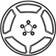 Mercedes-Benz 212-400-02-02-9040 Wheel, Spare Mercedes-Benz 212-400-02-02-9040 Wheel, Spare