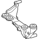 Mercedes-Benz 139-010-82-00 Lower Bracket Mercedes-Benz 139-010-82-00 Lower Bracket