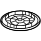 Mercedes-Benz 000-998-09-00 Woofer Cover Mercedes-Benz 000-998-09-00 Woofer Cover