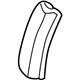 Mercedes-Benz 107-884-01-98 Filler Panel Insulator Mercedes-Benz 107-884-01-98 Filler Panel Insulator